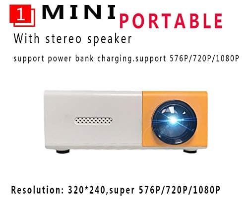 Portable Mini Projector LED Micro Projector Home Party Meeting Theater Projector thumbnail 9