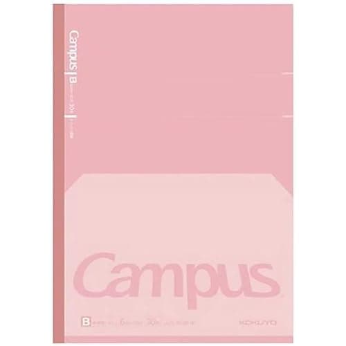 KOKUYO Composition Notebook, 7 x 10 inch Kimochii Lined Notebook, 30 Sheets 6mm Dot Ruled Paper, 1 Pack Pink B5 Notebook for School and Work, School Supplies Comp Book for Note Taking - Image 1