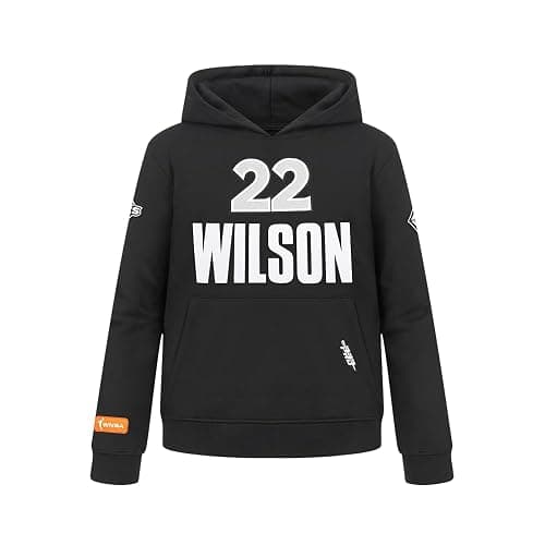 Pro Standard Big Boys WNBA Las Vegas Aces Classic Player Name And Number Fleece Pull Over Hoodie - Image 1