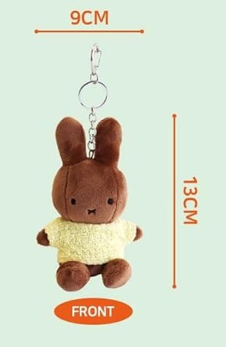 MSGlobal Cute Plush Keychain for Bag, Backpack, About 5 Inches thumbnail 4
