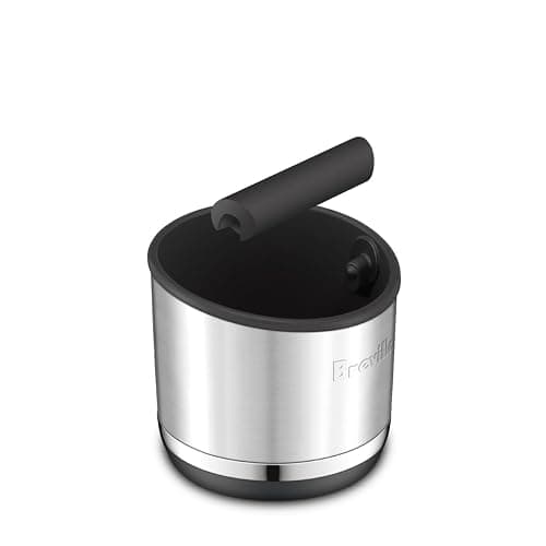 Breville BEA501BSS Knock Box 10 Espresso Machine Accessory, 10 Puck Capacity, Brushed Stainless Steel thumbnail 3