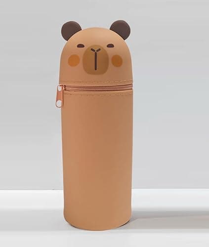 Silicone Pen Case Cute Cartoon Pen Holder 22x6.5x6.5CM - Image 1
