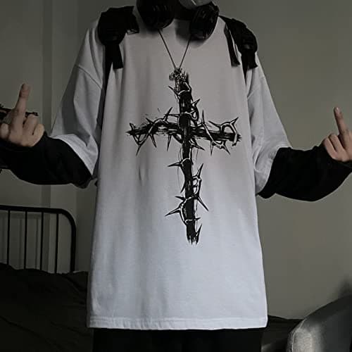 Goth Shirt Gothic Shirt Goth Long Sleeve Top thumbnail 2