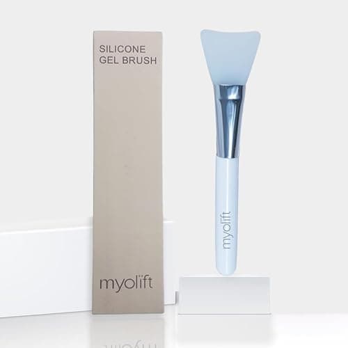 MyoLift 7eWellness Applicator Silicon Brush - Mask applicator brush for Facial Skincare, Reusable brush for the Anti Aging mask, Soft & Durable Face Mask Applicator for gels, DIY masks, easy-to-clean thumbnail 6