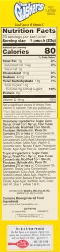 Gushers Fruit Flavored Snacks, Tropical and Strawberry Flavors, Family Pack, 20 Ct, 16 oz (Pack of 2) thumbnail 14