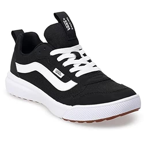 Vans Women's Range EXP Shoe | Athletic Fashion Sneakers for Walking, Hiking & Everyday Wear, Mesh Black/White, 8.5 - Image 1