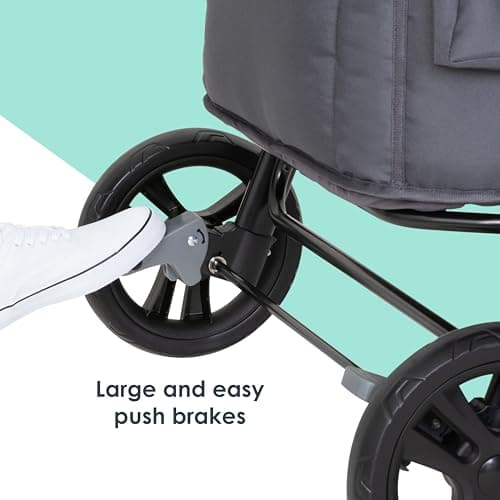Baby Trend Tour™ LTE 2-in-1 Stroller Wagon, Gravity Black thumbnail 10