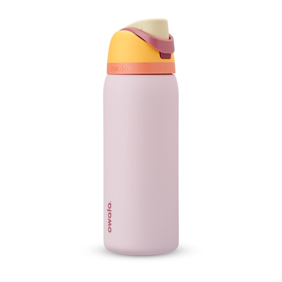 Owala FreeSip Insulated Stainless Steel Water Bottle with Straw for Sports and Travel, BPA-Free, 32 Ounce, Candy Store - Image 1