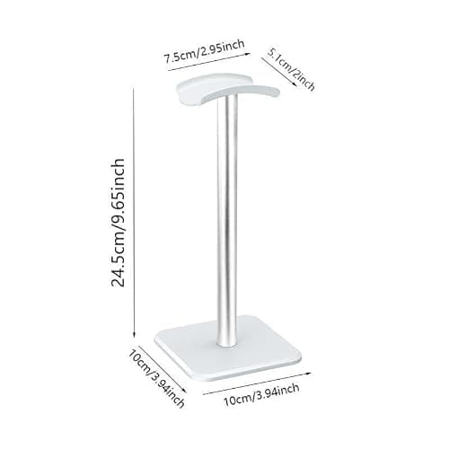 Headphone Stand, Headphone Holder, Headset Mount with Non-Slip Base for Headset Headphone (Black) thumbnail 5