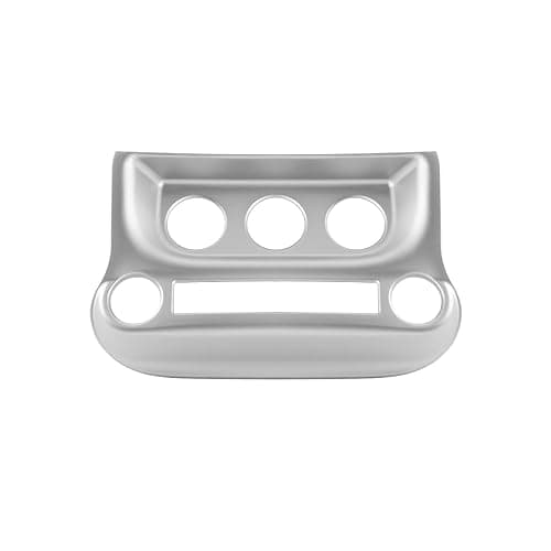 RT-TCZ for Wrangler JK Center Dash AC Switch Cover Trim Bezel Silver for Jeep Wrangler JK JKU 2011-2017 Silver Interior Accessories thumbnail 3