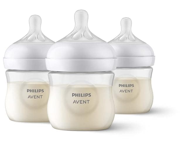 Philips Avent Natural Baby Bottle with Natural Response Nipple (Slow Flow, Flow 2), 4oz, 3-pack, SCY900/03 thumbnail 11