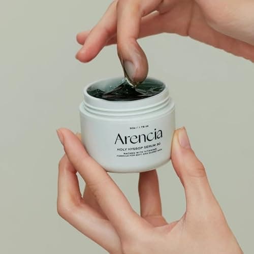 Arencia Glow Hyssop Overnight Face Mask Serum - hydrating & Anti-Aging Serum for younger looking Korean Glass Skin, Vitamin A, C, E, Niacinamide, Peptide thumbnail 4