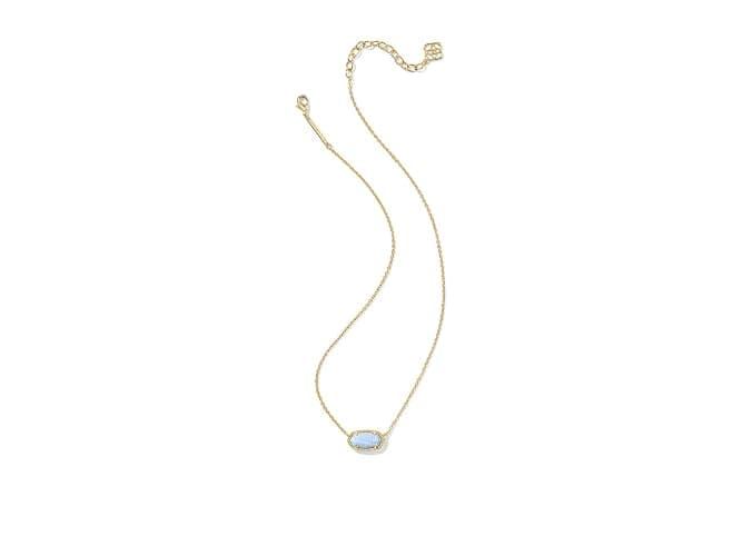 Kendra Scott Elisa Pendant Necklace for Women, Fashion Jewelry, 14k Gold-Plated thumbnail 2