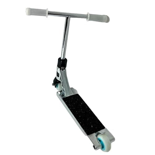 LC BOARDS Finger Scooter Metal V2 Park Silver Chrome thumbnail 2