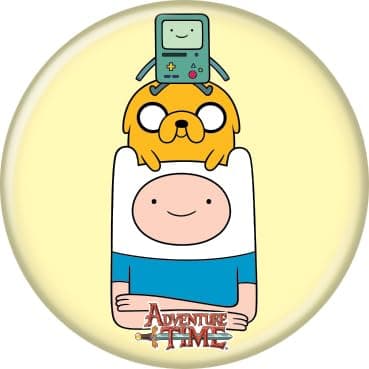Ata-Boy Adventure Time Set of Four 1.25 Inch Collectible Buttons thumbnail 3