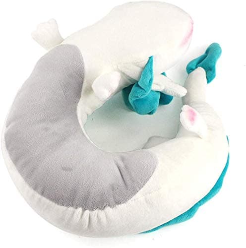 AIHANCH Dragon Neck Pillow Anime Cute Haku Dragon Pillow Anime Plush Doll Toy Kids Travel Pillows with Sleeping Eye Mask for Chrismas Birthday Gift - Light Green With Eye Mask thumbnail 5