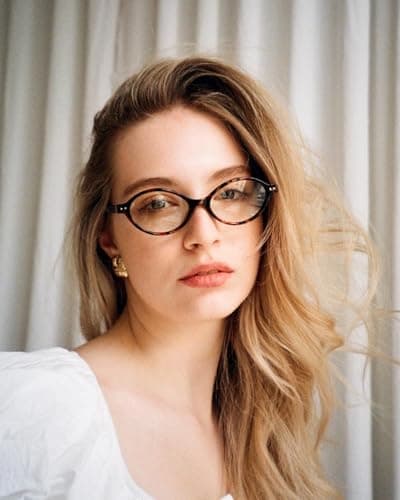 TIJN Olisa Blue Light Blocking Glasses for Women Men,Oval Glasses Frame Bluelight Glasses for Gaming/Computer/Screen thumbnail 8
