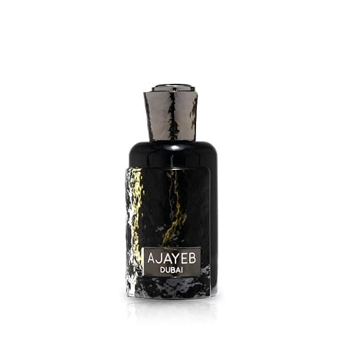 Lattafa Ajayeb Dubai Eau de Parfum Spray for Men, 3.4 Ounce - Image 1