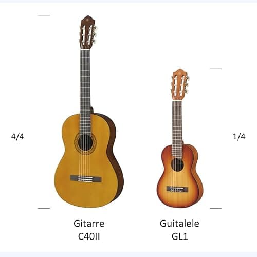 Yamaha GL Series GL1 TBS Guitalele, Tobacco Sunburst thumbnail 2