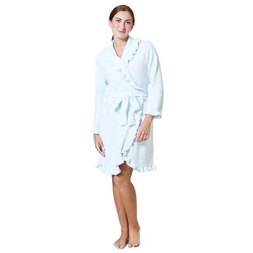 Softies 36" Ruffle Chenille Robe for Women - Image 1