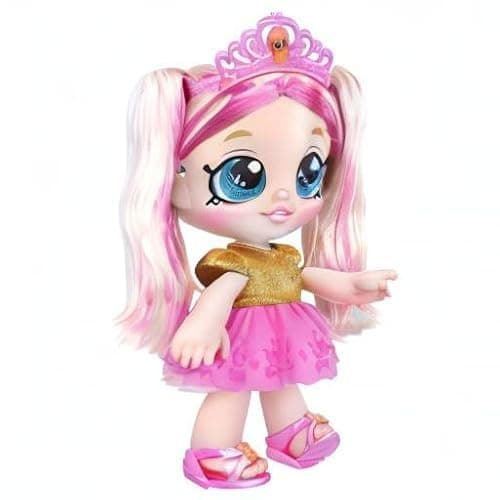 Kindi Kids Scented Sisters Pawsome Royal Family - Pre-School 10" Play Doll: Tiara Sparkles, 6.5" Baby Kindi: Teenie Tiara, and Kindi Pet: Prince Purrfection - Amazon Exclusive thumbnail 10
