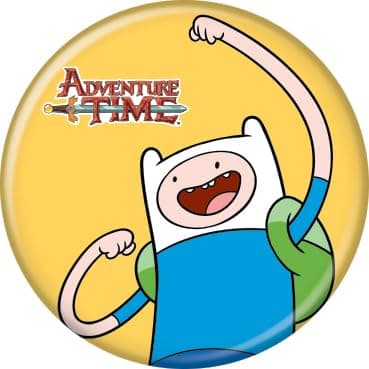 Ata-Boy Adventure Time Set of Four 1.25 Inch Collectible Buttons thumbnail 2