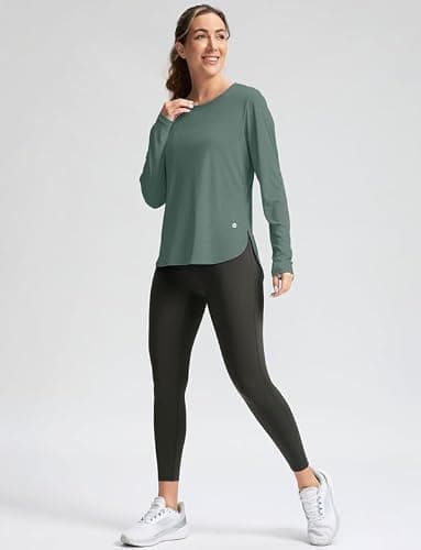 Women's Sun Shirts UPF 50+ Long Sleeve UV Protection Shirt Lightweight Quick Dry Workout Hiking Tops for Women thumbnail 2