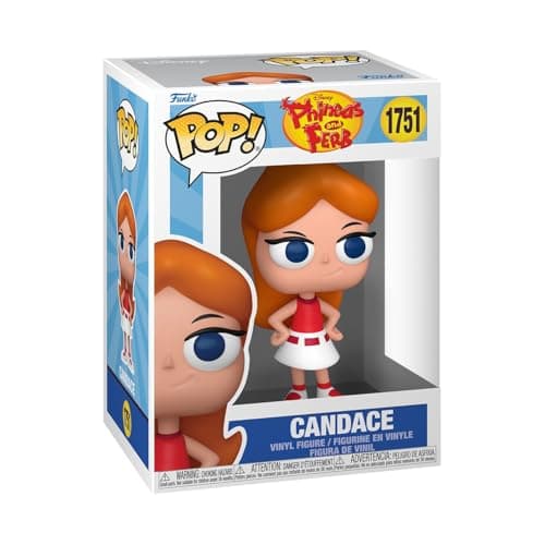 Funko Pop! Disney: Phineas and Ferb - Candace - Collectable Vinyl Figure - Gift Idea - Official Merchandise - Toys for Kids & Adults - Cartoon Fans - Model Figure for Collectors and Display - Image 1