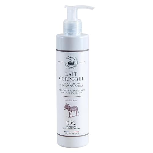 Savon de Marseille - Organic Donkey Milk Body Lotion for Dry Skin - Anti Aging Moisturiser with Organic Argan Oil - 250ml - Image 1