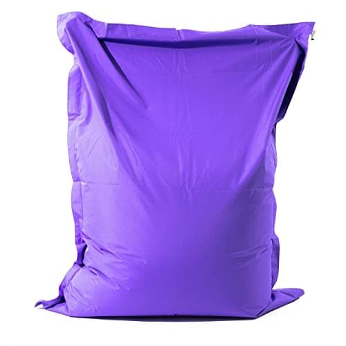 HH Home Hut Giant BeanBag Outdoor Garden Extra Large Chair Indoor Living Room Bean Bags Water Resistant Massive Floor Cushion Lounger XXL (Violet) - Image 1
