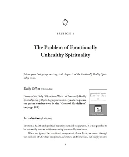 Emotionally Healthy Spirituality Course Participant's Pack Expanded Edition: Discipleship that Deeply Changes Your Relationship with God thumbnail 3