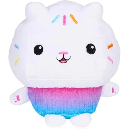 CROXAM Cute Plush Toys Collection, 7-8 inch Soft and Cuddly Stuffed Purr-ific Plush Toys for Kids Ages 3 and up, Great Gift for Birthdays and Special Occasions (Cakey) - Image 1