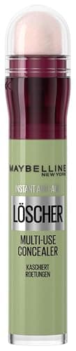 Maybelline New York Instant Anti-Age Löscher Color Corrector Concealer gegen Rötungen & Unreinheiten, Mit Goji-Beere, Mikro-Lösch-Applikator für präzises Abdecken, Grün, 6,8ml - Image 1