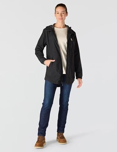 Carhartt Women's Rain Defender Relaxed Fit Lightweight Coat thumbnail 4