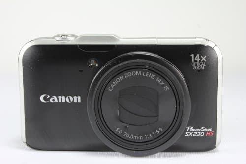 Canon PowerShot SX230 HS 12.1 MP CMOS Digital Camera with 14x Image Stabilized Zoom 28mm Wide-Angle Lens and 1080p Full-HD Video (Black) (OLD MODEL) thumbnail 3