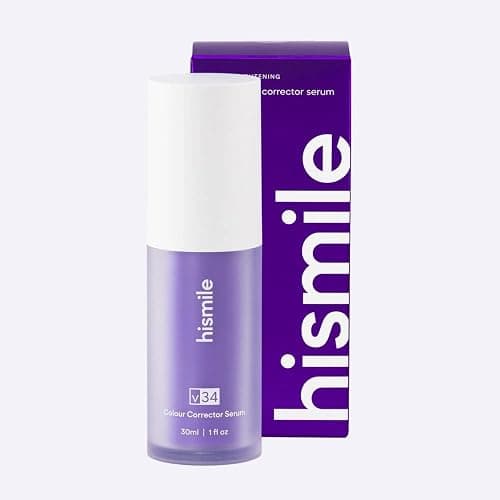 Hismile v34 Colour Corrector, Tooth Stain Concealer, Teeth Whitening Booster, Purple Toothpaste, Color Correcting Technology, V34, Tooth Colour Corrector thumbnail 2