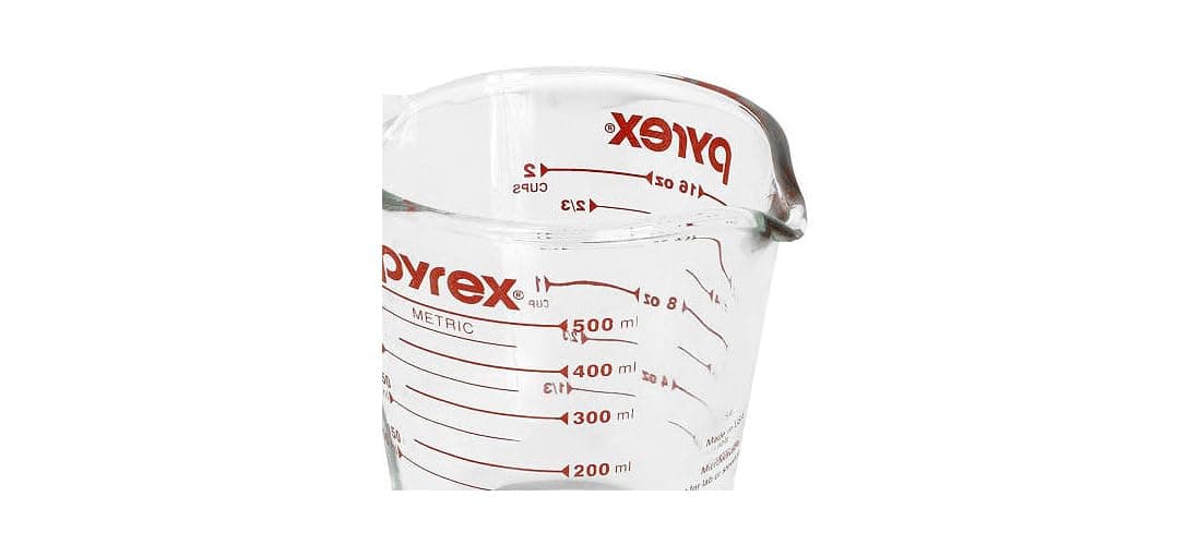 Pyrex Prepware 6001075 Measuring Cup, Red Graphics, Clear thumbnail 8