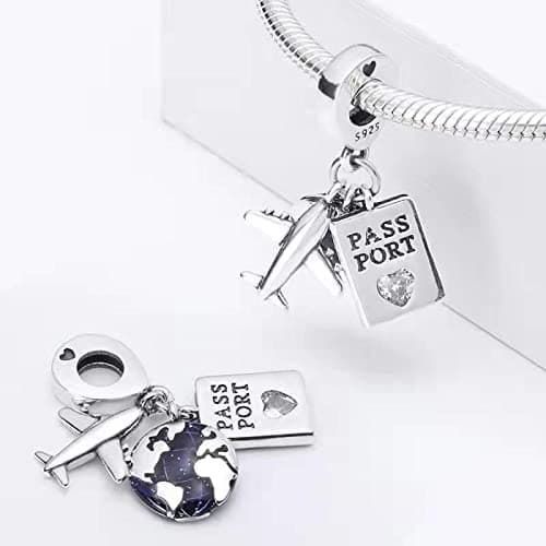 LNQOBU 925 Sterling Silber Charms für Armbänder und Halsketten Schmetterling Charms Musik Charms Perlen Schmuck Geschenk für Frauen Mädchen thumbnail 2