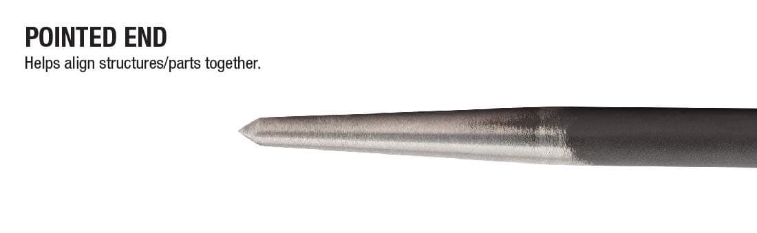 SUNEX TOOLS 9804 Rolling Head Pry Bar Set, 6-Inch - 20-Inch, 4-Piece thumbnail 7