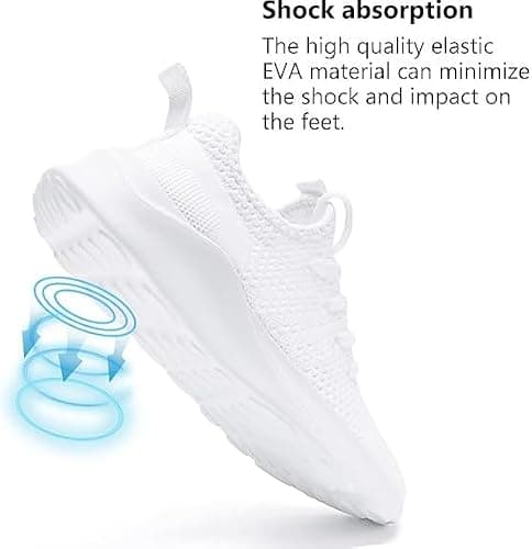 WYGRQBN Women's Walking Shoes Lightweight Tennis Fashion Sneakers Sports Workout Gym Shoes for Running thumbnail 6