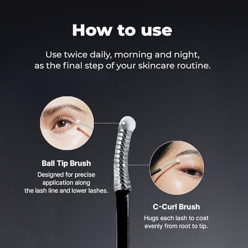 EPAIS Eyelash Care Essentials: Lash Serum + Black Serum, Day & Night Care, Get Fuller and Thicker, Non-prostaglandin, Non-irritated formula, Safe to Using on Eyes thumbnail 9