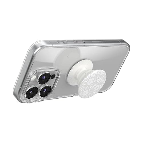 PopSockets Adhesive Phone Grip, Holder, Phone Stand, Flower - Blanc Fresh thumbnail 4