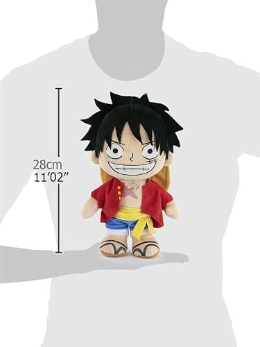 One Piece - One Piece Character Plush - 28 cm - Luffy, Sanji, Roronoa Zoro,Shanks - Super Soft Quality thumbnail 2