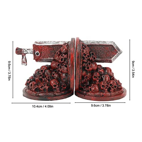 Berserk Bookends, Vintage Resin Berserk Anime Bookends Decorative,Furious Dragon Slayer Bookends, Unique Bookends Ornament for Desk Decoration thumbnail 3