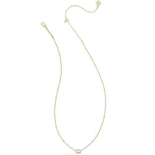 Kendra Scott Mini Elisa 14k Gold-Plated Satellite Short Pendant Necklace, Fashion Jewelry for Women thumbnail 2