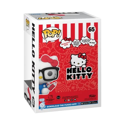 Funko POP! Sanrio: Hello Kitty - Hello Kitty Nerd - Collectable Vinyl Figure - Gift Idea - Official Merchandise - for Kids & Adults - Anime Fans - Model Figure for Collectors and Display thumbnail 4
