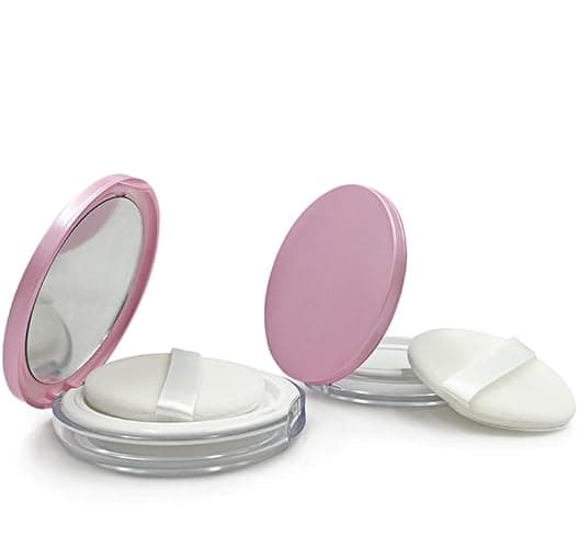 HLLMX 1 PCS 3 g/ 0.11 Oz Empty Refillable Makeup Powder Container Loose Powder Container Empty Reusable Powder box BB Cream Box Powder Box with Air Cosmetic Jars Travel Containers thumbnail 5
