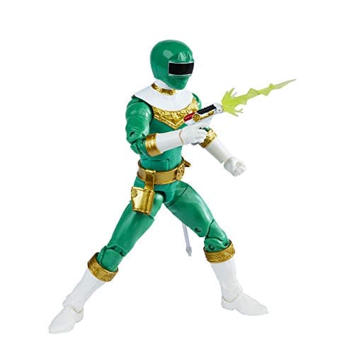 Power Rangers Lightning Collection Zeo IV Green 6-Inch Premium Collectible Action Figure Toy with Accessories - Image 1