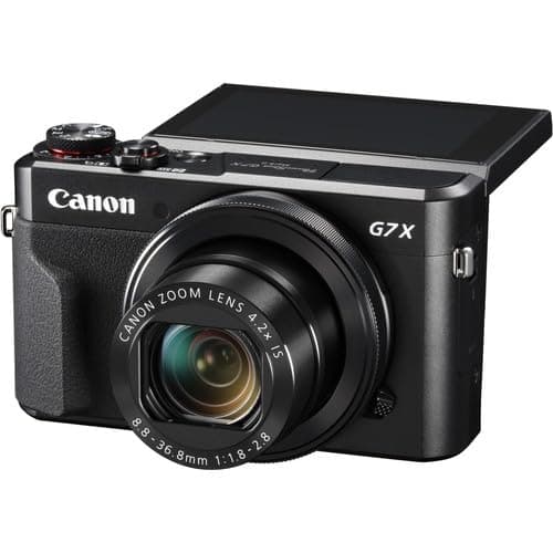 Canon PowerShot G7 X Mark II Digital Camera (Black) 20.1MP 1-Inch CMOS Sensor, DIGIC 7, 4.2X Optical Zoom Lens | Full HD 1080p Video, Wi-Fi, Tilting Touchscreen with Bag and 64GB Card thumbnail 3