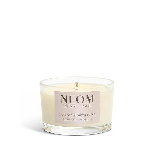 'NEOM- Perfect Night's Sleep Scented Candle, Travel Size | Lavender & Jasmine | Essential Oil Aromatherapy Candle | Scent to Sleep thumbnail 2
